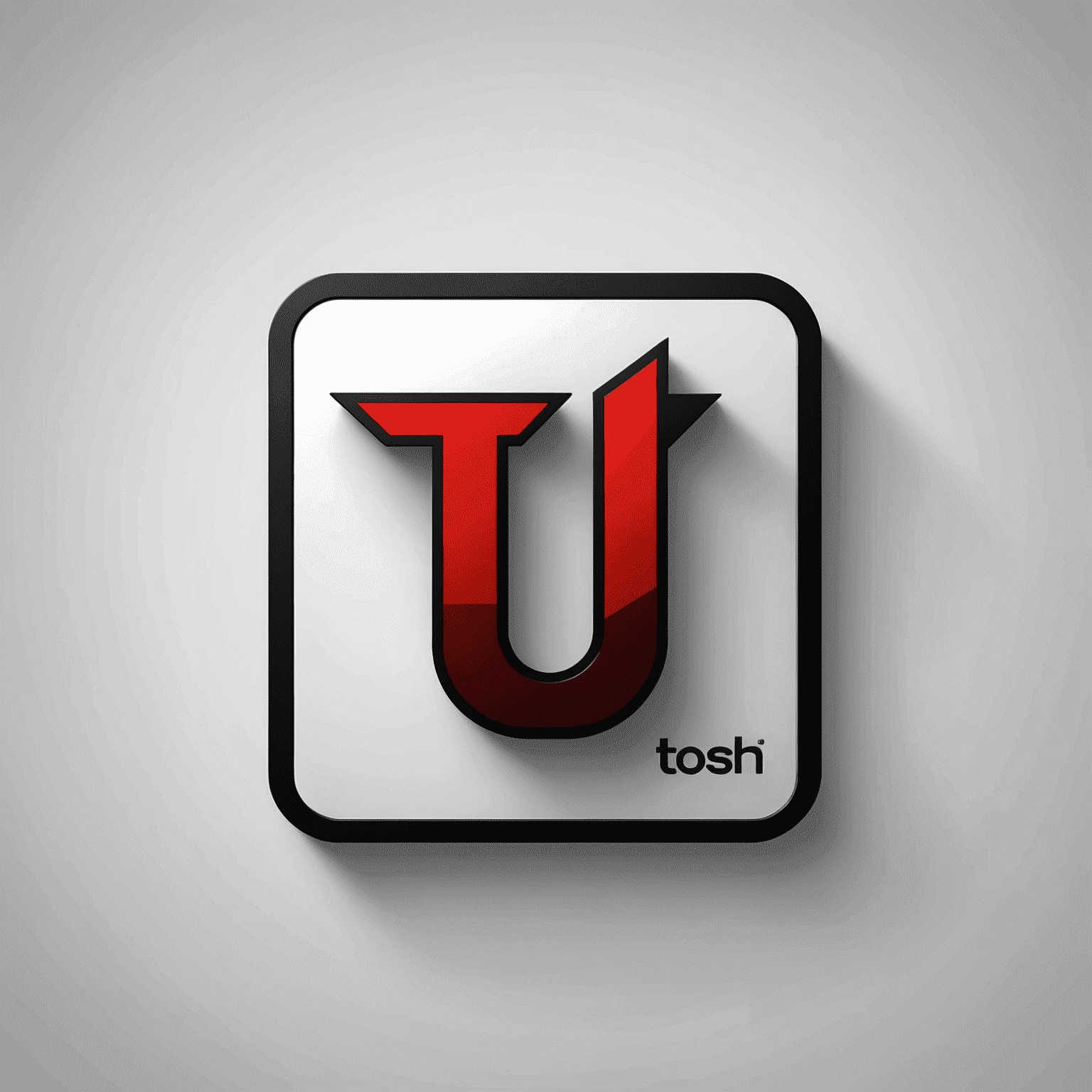 GMGN Web Development Studio Logo - A modern, sleek design incorporating red and black elements with a stylized 'T' for GMGN